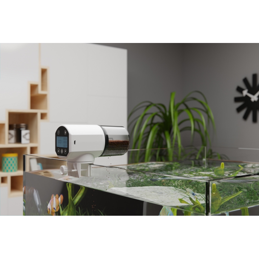 TESLA Smart - Mangeoire à poisson automatique connectée 200 ml 5V Wi-Fi