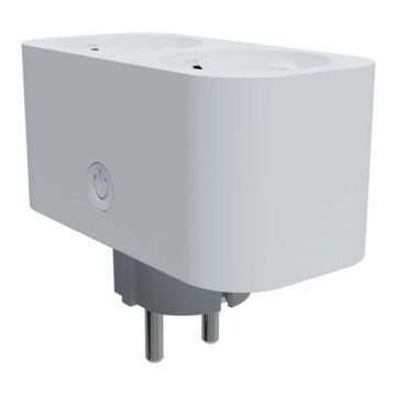 TESLA Smart - Multiprise connectée 2x16A/230V Type F Wi-Fi Tuya