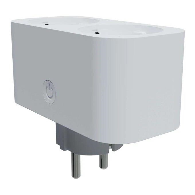TESLA Smart - Multiprise connectée 2x16A/230V Type F Wi-Fi Tuya
