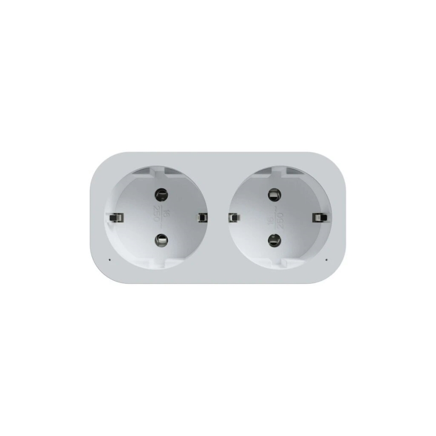 TESLA Smart - Multiprise connectée 2x16A/230V Type F Wi-Fi Tuya