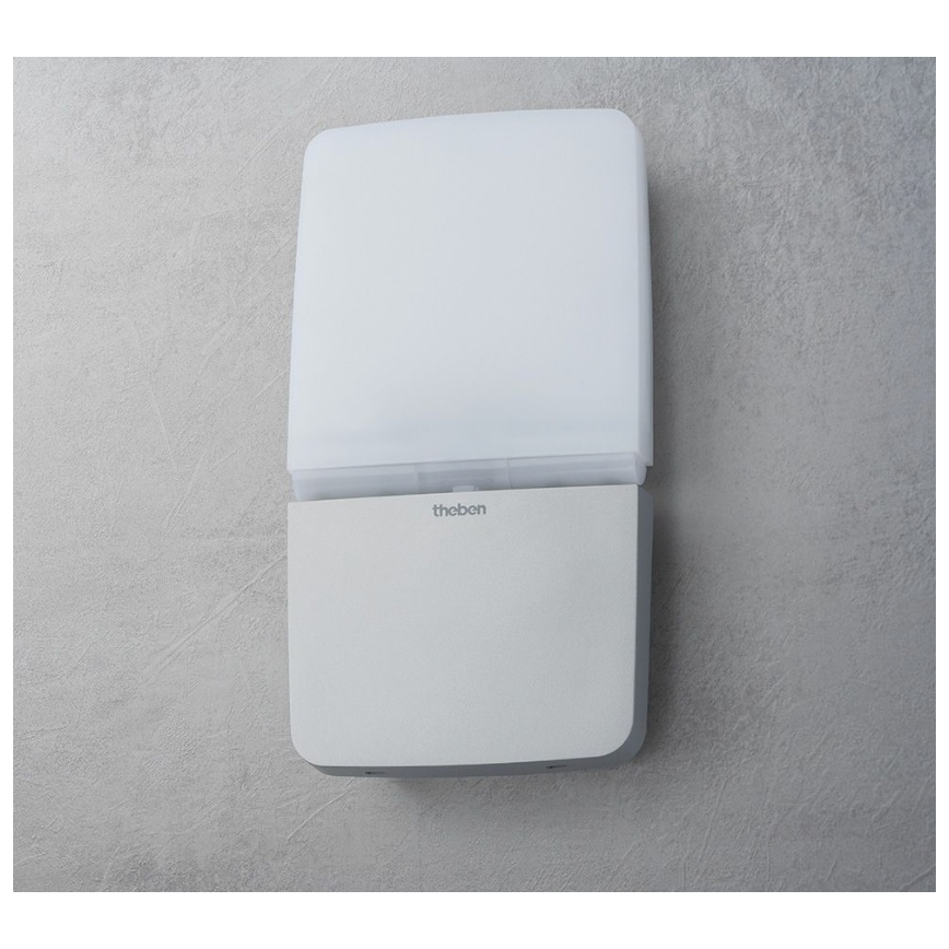 theben - Projecteur mural LED/11W/230V argenté IP55