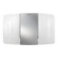 theben - projecteur mural LED 2xLED/10W/230V argenté IP55