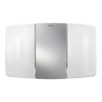 theben - projecteur mural LED 2xLED/10W/230V argenté IP55