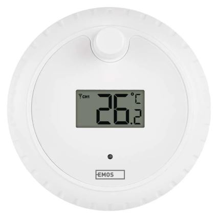 Thermomètre de piscine flottant sans fil 2xAA