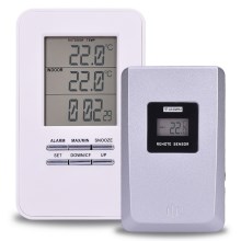 Thermomètre digital avec détecteur 2xAAA
