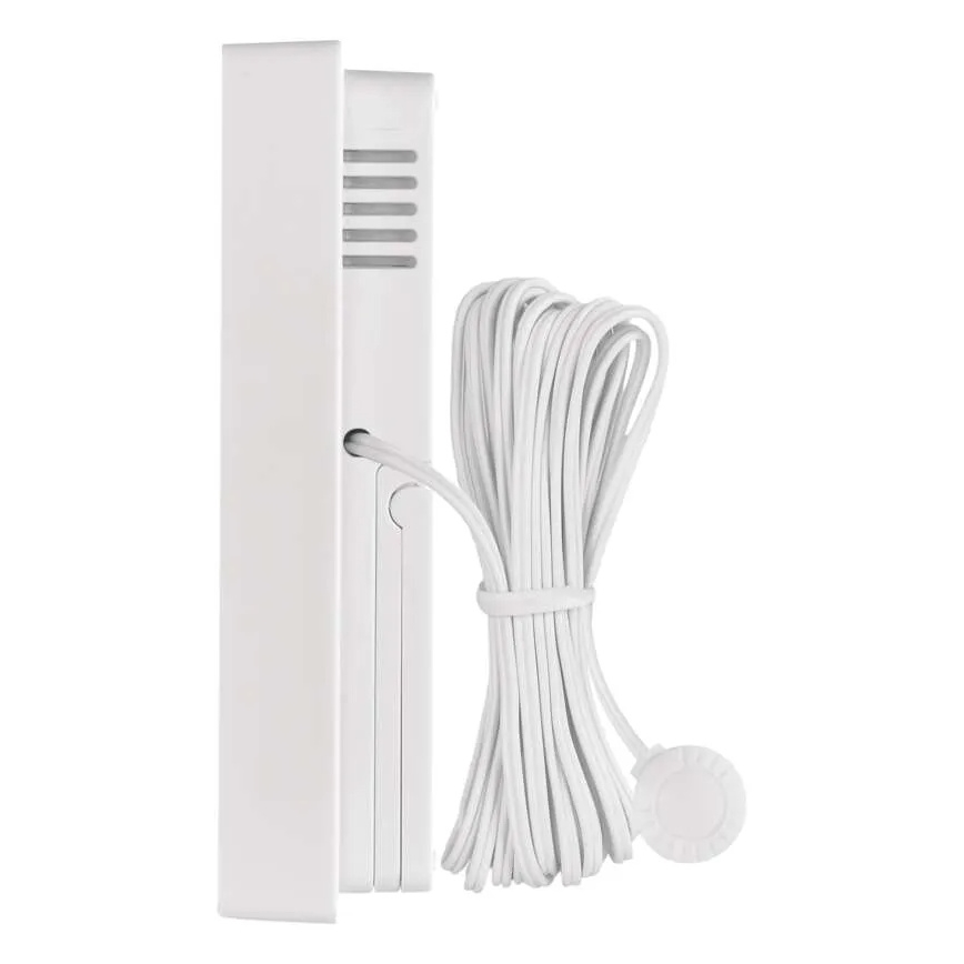 Thermomètre numérique avec hygromètre, 2x AAA, blanc