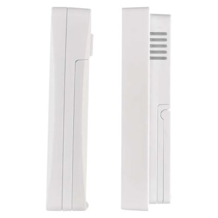 Thermomètre numérique avec hygromètre, 2x AAA, blanc