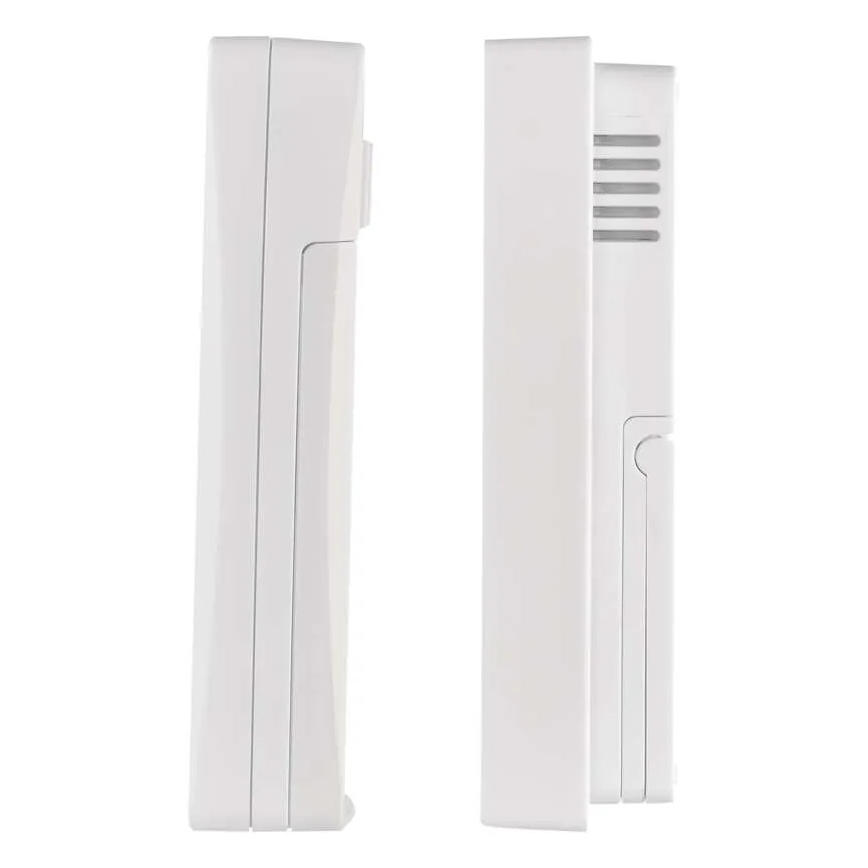 Thermomètre numérique avec hygromètre, 2x AAA, blanc