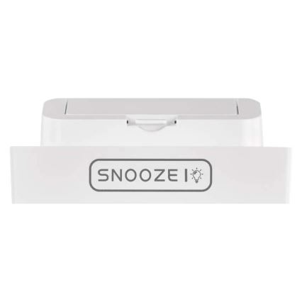 Thermomètre numérique avec hygromètre – alimenté par 1 pile AA, blanc