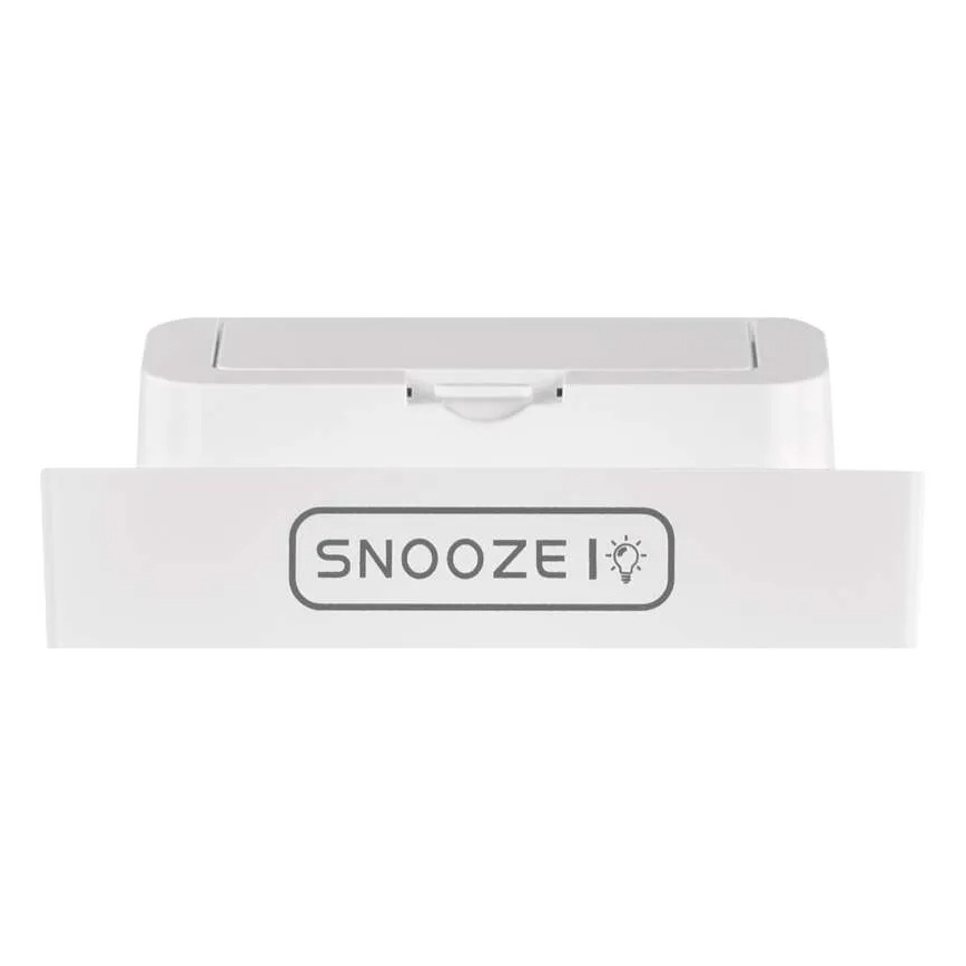 Thermomètre numérique avec hygromètre – alimenté par 1 pile AA, blanc