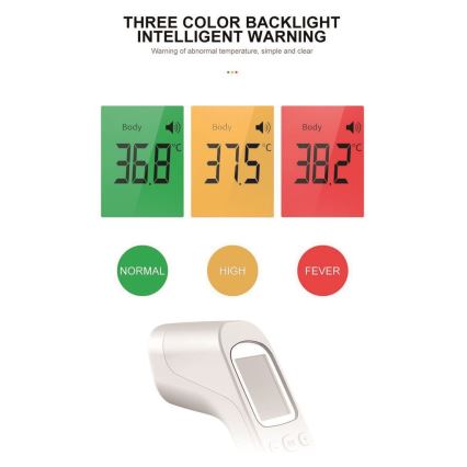 Thermomètre sans contact infrarouge 2xAAA