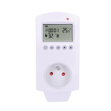 Thermostat avec prise 230V/16A
