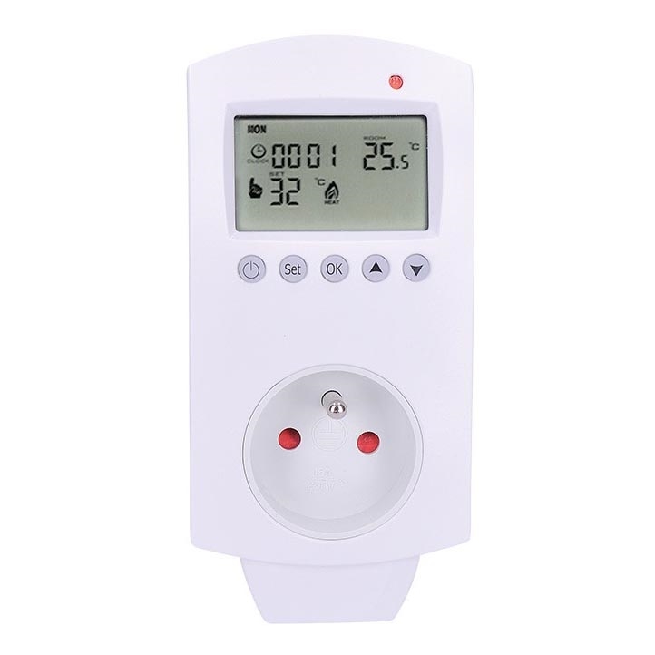 Solight DT40 - Thermostat avec prise 230V/16A