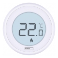 Thermostat d'ambiance manuel 230V/6A 2xAA blanc