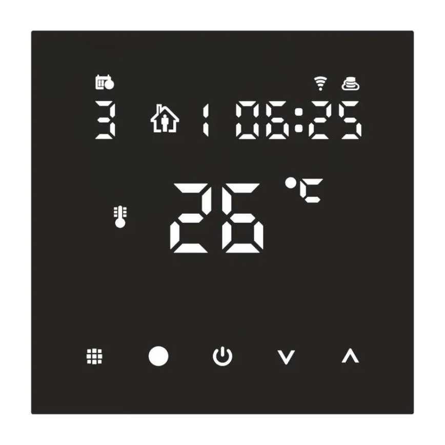 Thermostat filaire pour plancher chauffant GoSmart 230/16A Wi-Fi