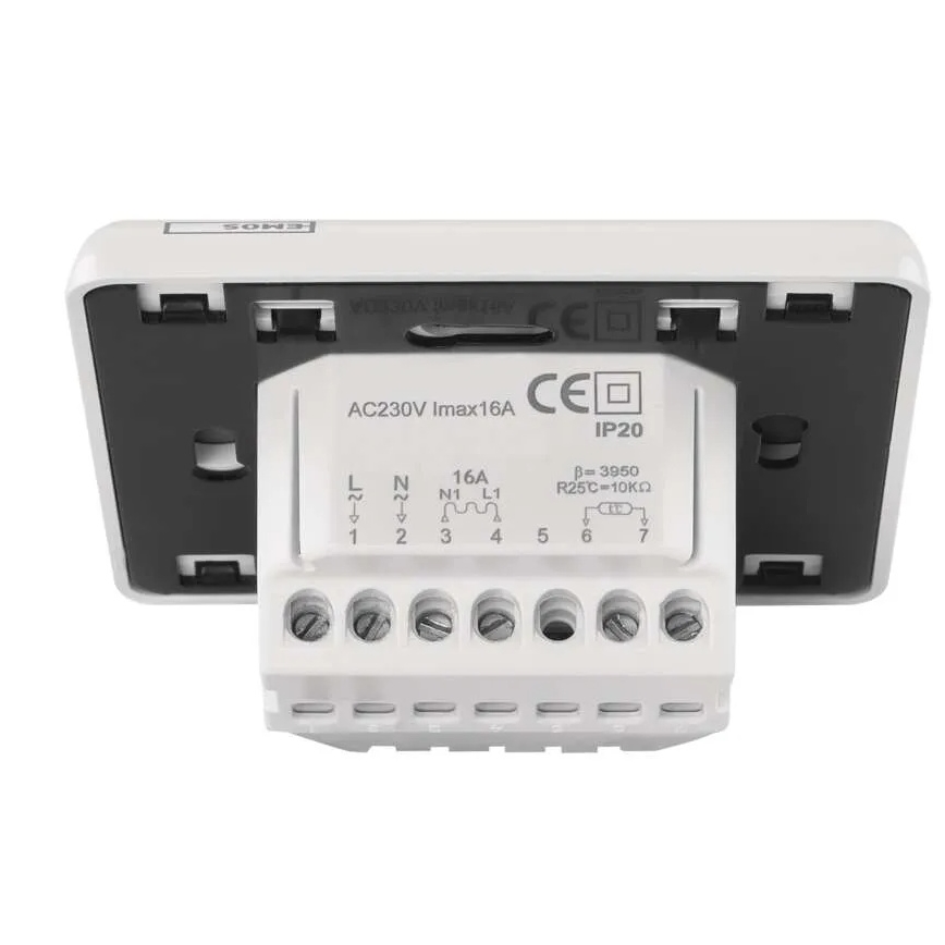 Thermostat numérique 230 V/16 A