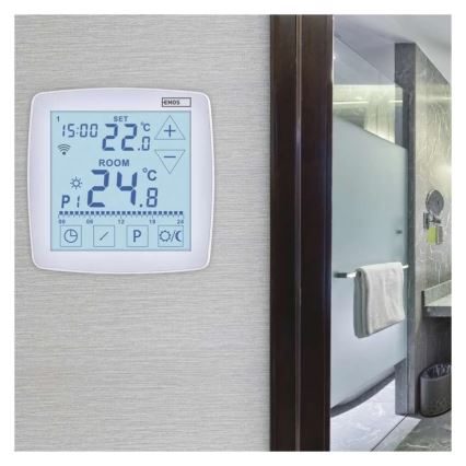 Thermostat numérique sans fil GoSmart 230V/16A Wi‑Fi Tuya