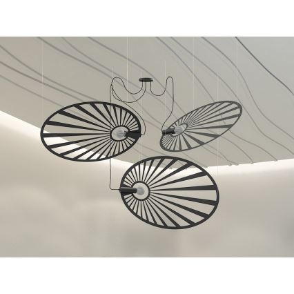 Thoro TH.001 - Suspension avec fil LEHDET 1xE27/60W/230V noir