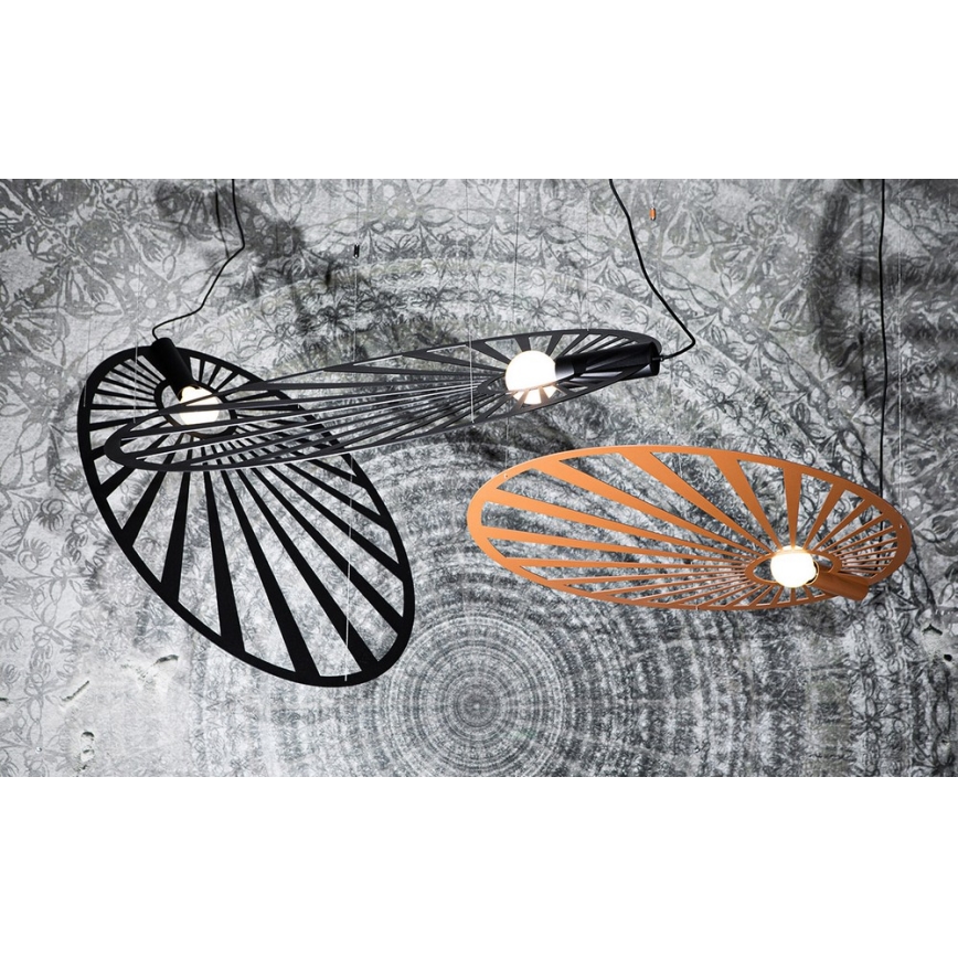 Thoro TH.001 - Suspension avec fil LEHDET 1xE27/60W/230V noir