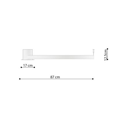 Thoro TH.224 - Plafonnier RIO LED/50W/230V CRI 90 3000K d. 78 cm doré