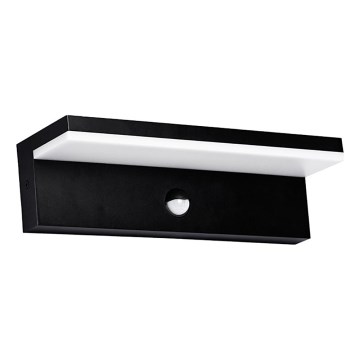 Top Light - Applique murale extérieure LED avec détecteur de mouvement ELON XL LED/16W/230V 3000/4000/6000K IP54 noire