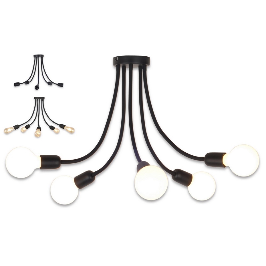 Top Light Galileo 5 C - Suspension 5xE27/40W/230V