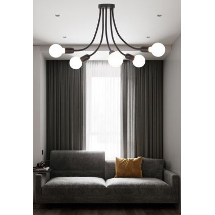 Top Light Galileo 5 C - Suspension 5xE27/40W/230V