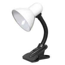 Top Light - Lampe à pince 1xE27/60W/230V blanc