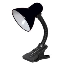 Top Light - Lampe à pince STUDENT 1xE27/60W/230V noir