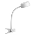 Top Light - Lampe de table LED avec une pince LED/4,5W/230V blanche