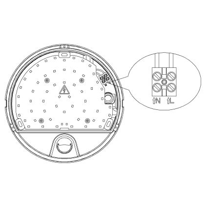 Top Light - LED Applique extérieure avec capteur de mouvement et de crépuscule BARI LED/15W/230V 4000K IP54