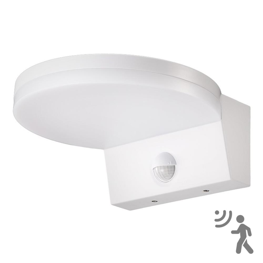 Top Light - LED Applique murale extérieure avec détecteur NOVARA LED/15W/230V IP65 blanc