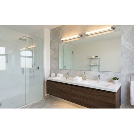 Top Light - Éclairage LED pour miroir de salle de bains TURIA LED/8W/230V 3000/4000/6500K IP44 40 cm chrome brillant