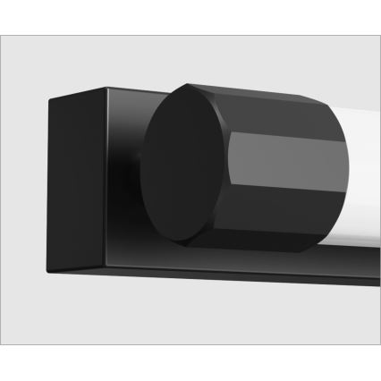Top Light - LED Éclairage pour miroir de salle de bains TURIA LED/12W/230V 3000/4000/6500K IP44 60 cm noir