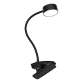Top Light - LED lampe de bureau dimmable avec clip BELLA LED/4,8W/5V 3000-6500K noir