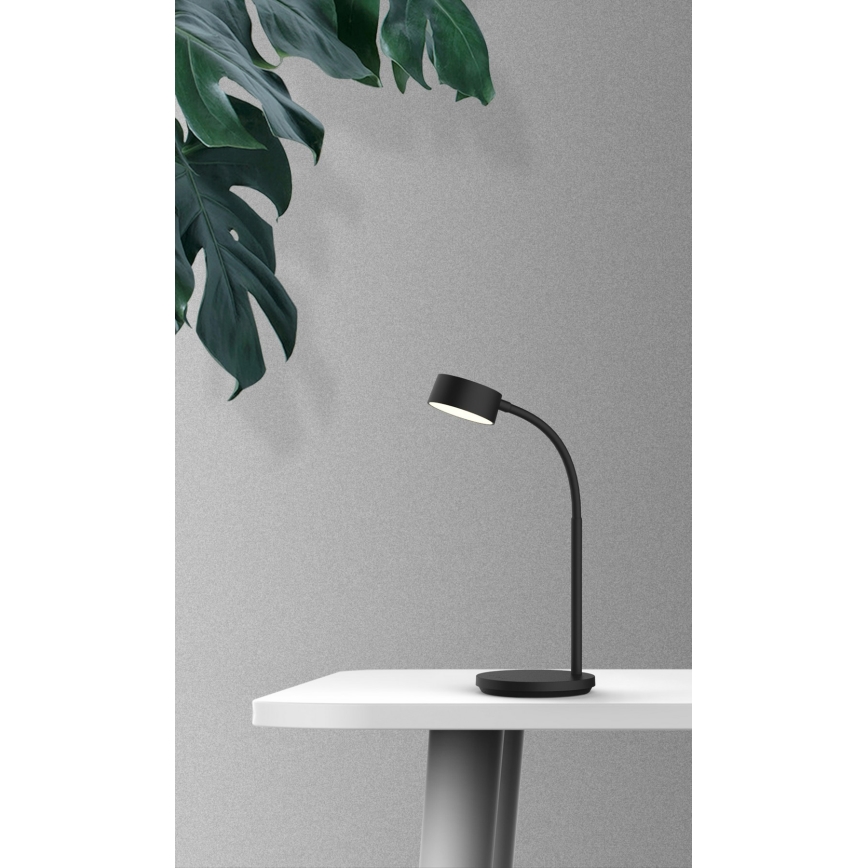 Top Light - LED Lampe de table tactile dimmable BELLA LED/4,8W/5V 3000/4000/6500K noire