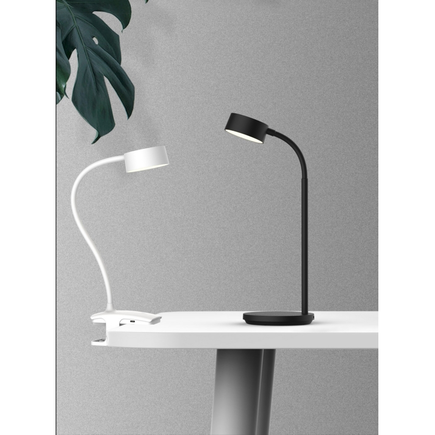 Top Light - LED Lampe de table tactile dimmable BELLA LED/4,8W/5V 3000/4000/6500K noire