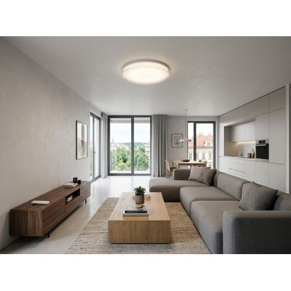 Top Light - Plafonnier de salle de bains LED dimmable NEXUS LED/45W/230V 3000-6500K IP44 Ø 38 cm blanc + télécommande