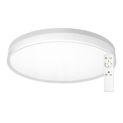 Top Light - Plafonnier de salle de bains LED dimmable NEXUS LED/45W/230V 3000-6500K IP44 Ø 38 cm blanc + télécommande