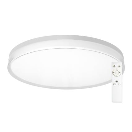 Top Light - Plafonnier LED dimmable pour salle de bains NEXUS LED/55W/230V 3000-6500K IP44 Ø 48 cm blanc + télécommande