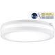 Top Light - Luminaire LED salle de bain COMET LED/15W/230V 3000/4000/6500K IP54 d. 20 cm blanc