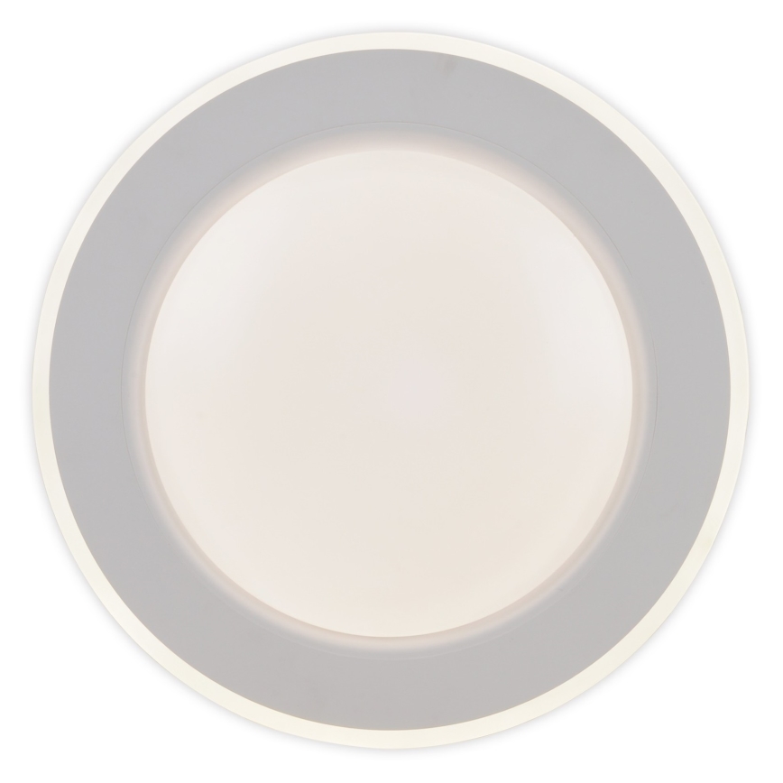 Top Light - Plafonnier à intensité variable LED NORMAN LED/51W/230V d. 39 cm blanc + télécommande