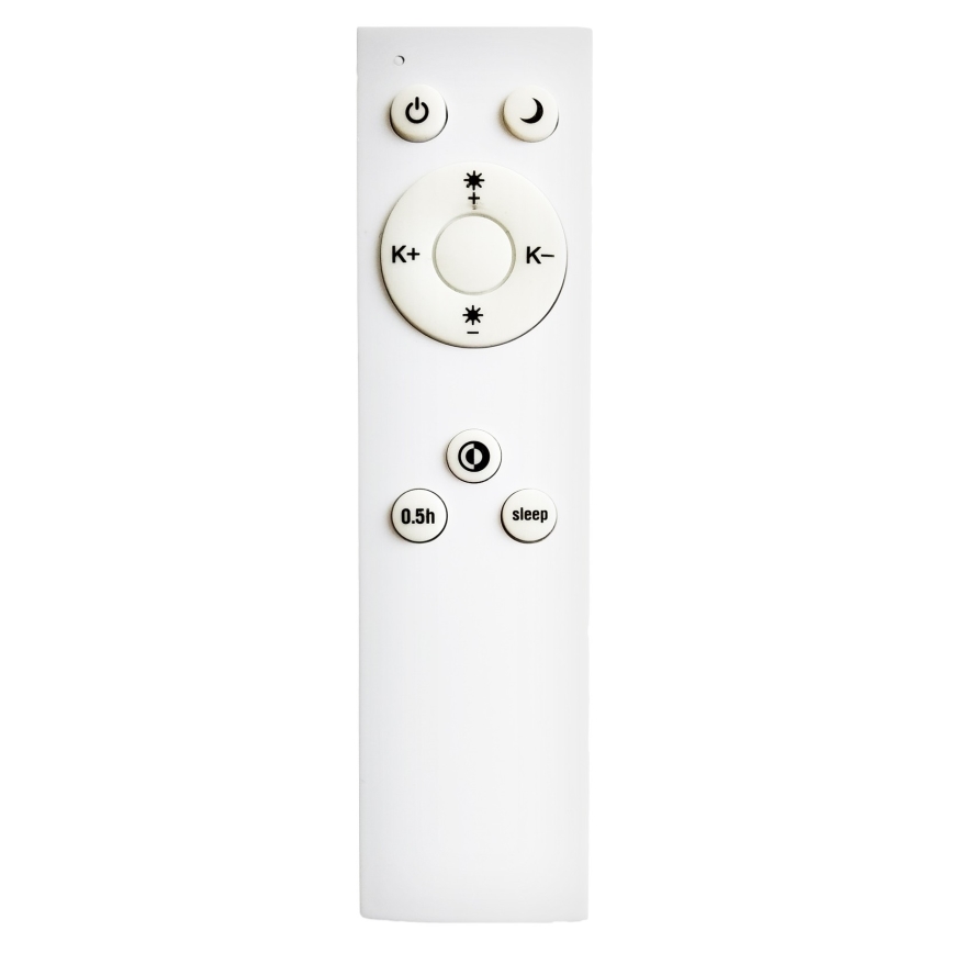 Top Light - Plafonnier à intensité variable LED LED/60W/230V carré noir + télécommande