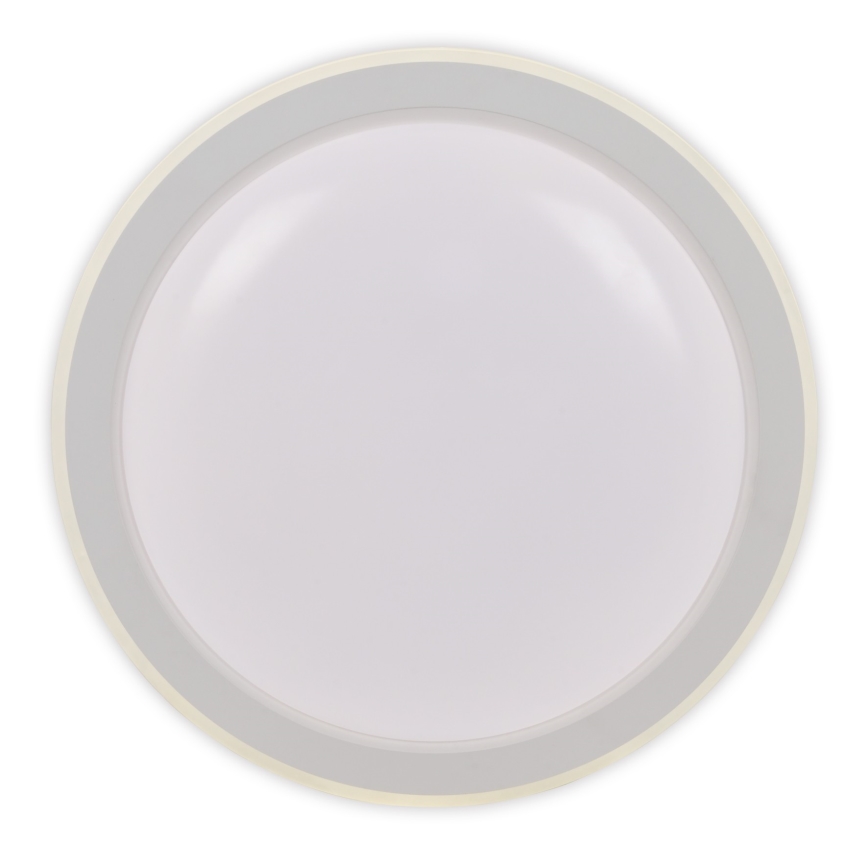 Top Light - Plafonnier à intensité variable LED NORMAN LED/60W/230V d. 49 cm blanc + télécommande