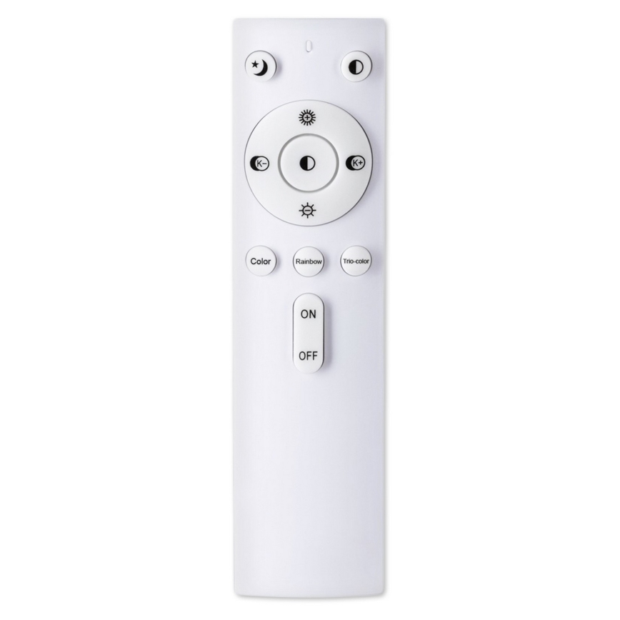 Top Light - Plafonnier à intensité variable LED RGB RAINBOW LED/24W/230V carré + télécommande