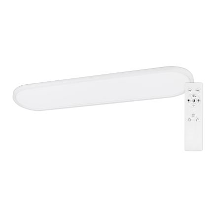 Top Light - Luminaire de plafond LED dimmable, fixation en saillie ou suspendue OVAL LED/36W/230V 3000-6500K blanc + télécommande