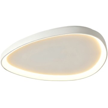 Top Light - Plafonnier LED dimmable ECLIPSE LED/55W/230V 3000-6500K Ø 60 cm blanc + télécommande
