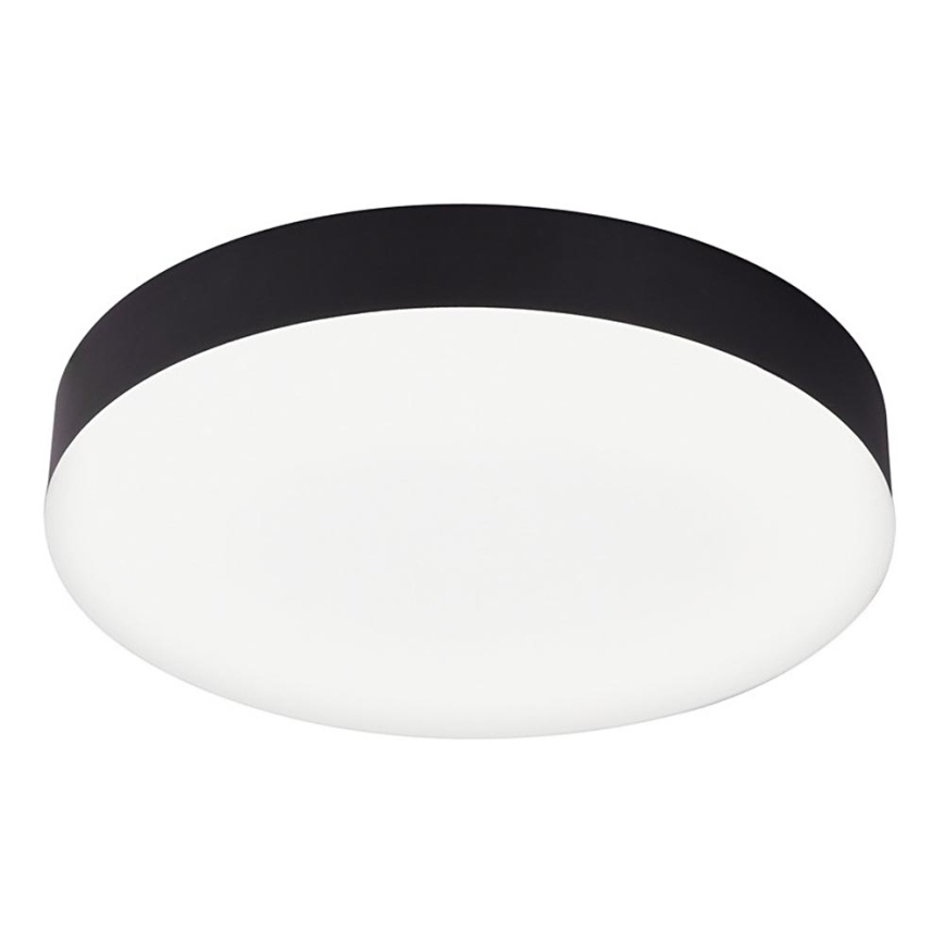 Top Light - Plafonnier LED pour salle de bains SPIRIT, 24 W, 230 V, 3000/4000/6500 K, IP44, Ø 30 cm, noir