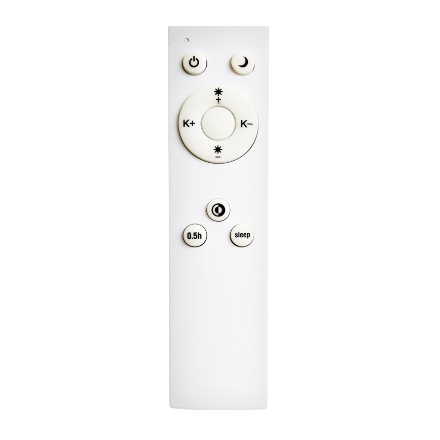 Top Light - Plafonnier à intensité variable REVIT LED/50W/230V 3000-6500K 50x50 cm noir + télécommande