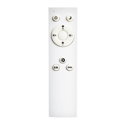 Top Light - Plafonnier à intensité variable REVIT LED/50W/230V 3000-6500K 50x50 cm blanc + télécommande